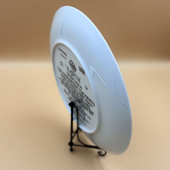 Vintage Knowles Earth Plate First Issue In “The Four Ancient Elements” - Picture 6 of 6